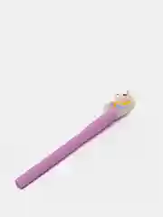 Серый гелевая светящаяся ручка