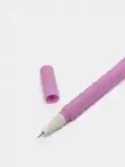 Серый гелевая светящаяся ручка