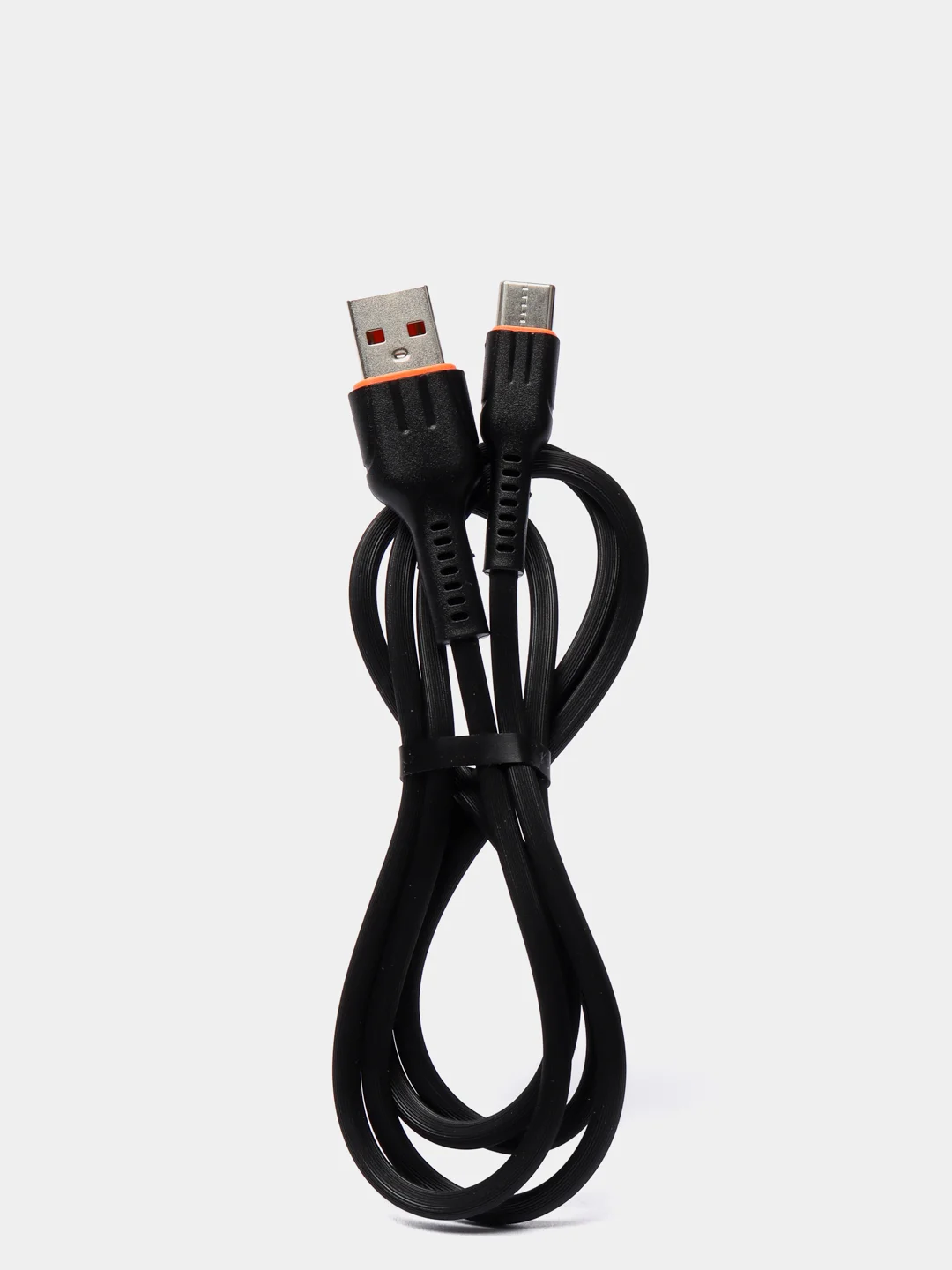 Черный кабель Провод Lightning Лайтнинг Type-C Тайп-Си Apple iPhone Айфон Airpods Эйрподс зарядка