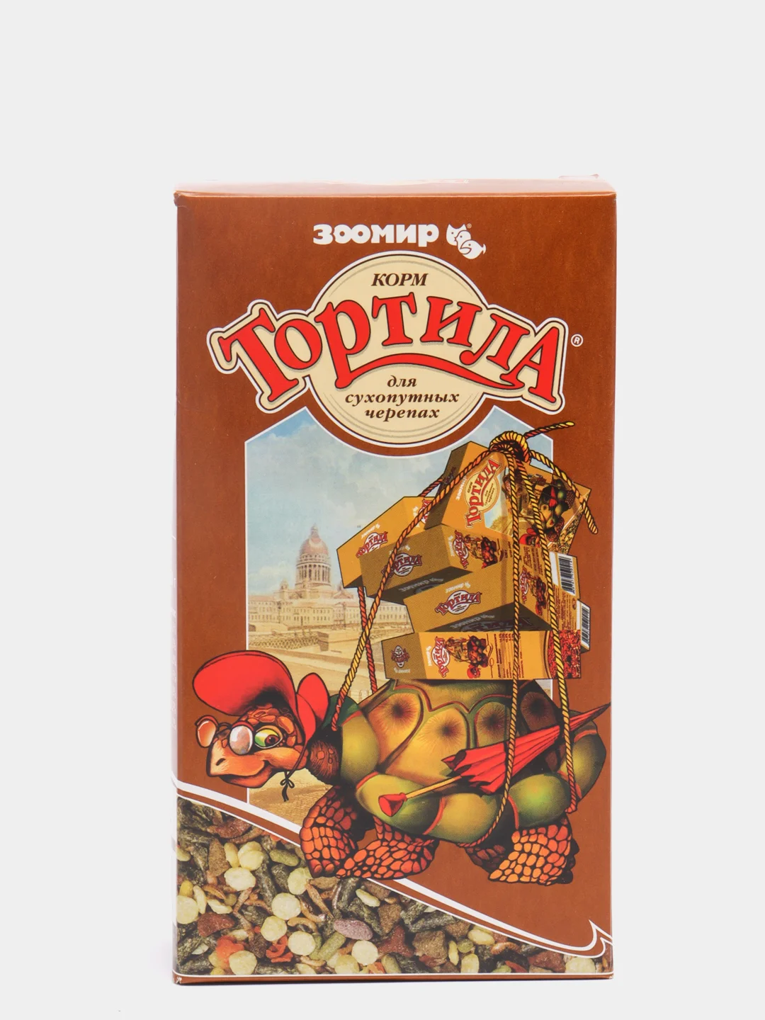 Корм для сухопутных черепах "Тортила", 170 г