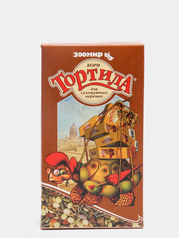 Корм для сухопутных черепах "Тортила", 170 г