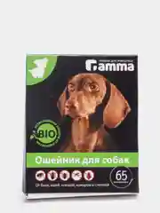 Ошейник от блох и клещей для собак Gamma, 65 см