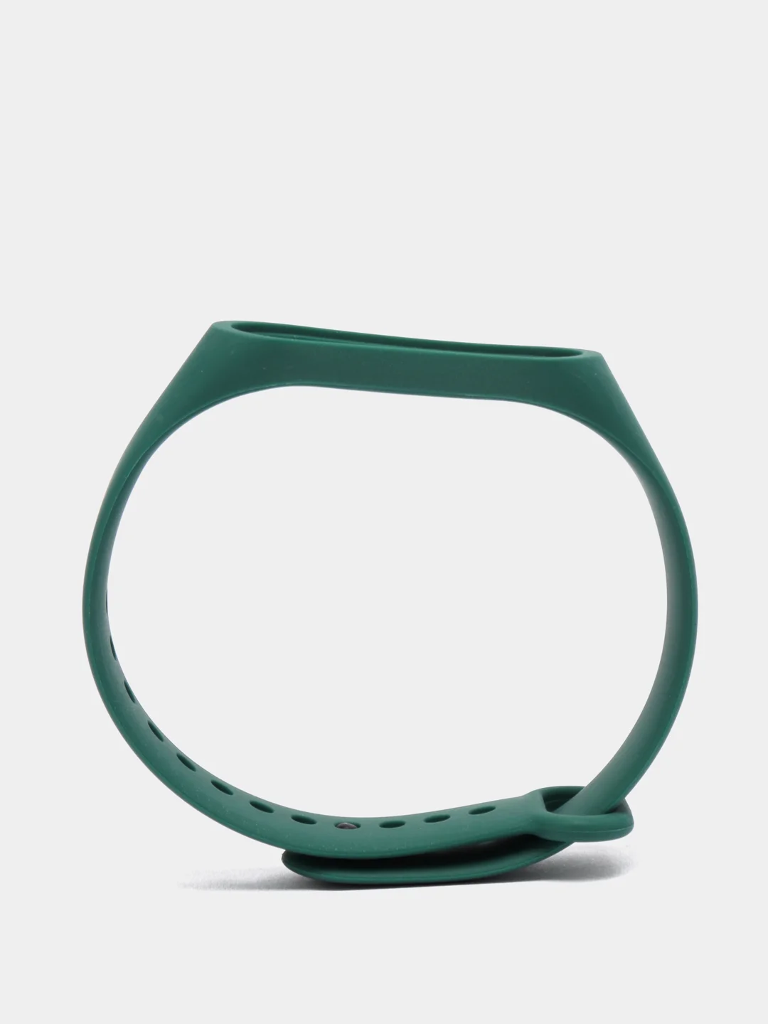 Зеленый ремешок Mi Band 3 / Mi band 4, однотонный, силиконовый