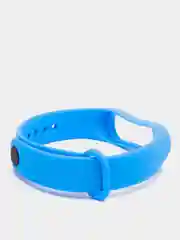 Синий ремешок Mi Band 3 / Mi band 4, однотонный, силиконовый
