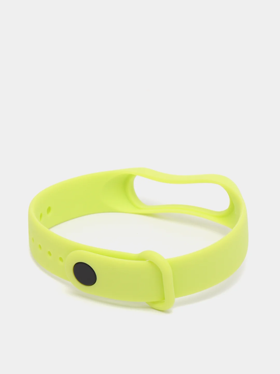 Салатовый ремешок Mi Band 3 / Mi band 4, однотонный, силиконовый