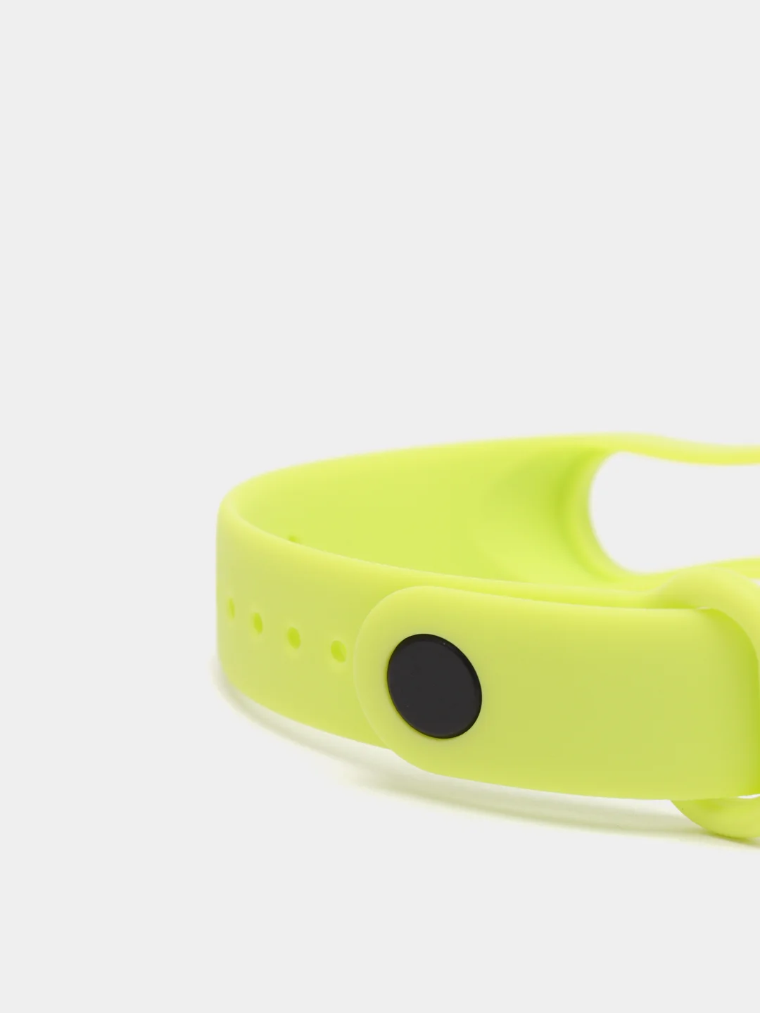 Салатовый ремешок Mi Band 3 / Mi band 4, однотонный, силиконовый