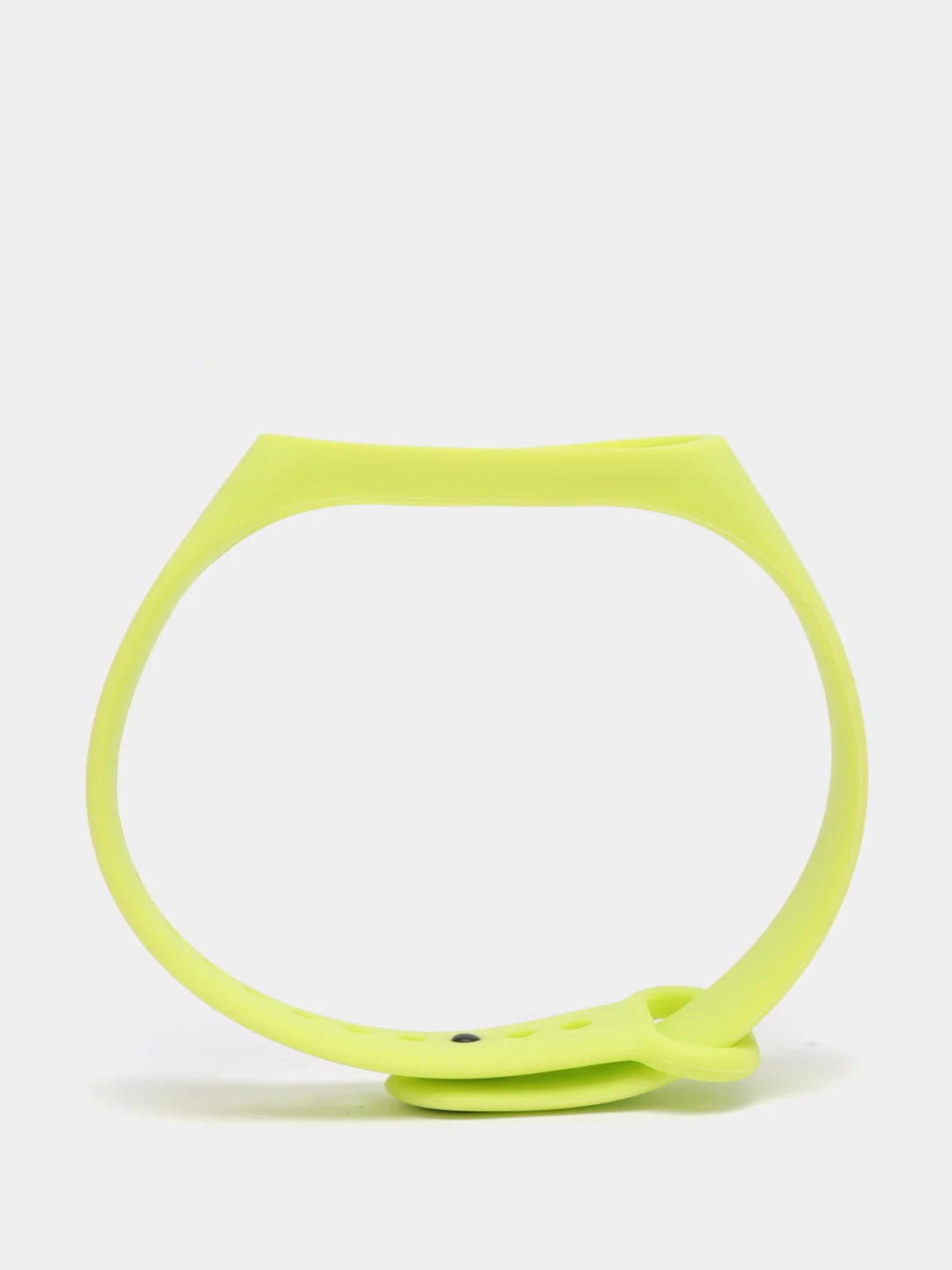 Салатовый ремешок Mi Band 3 / Mi band 4, однотонный, силиконовый