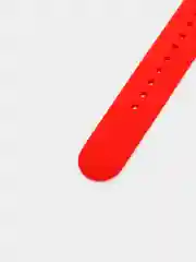 Красный ремешок для часов Xiaomi AmazFit Bip / Samsung Galaxy Watch Active, 20мм , универсальный
