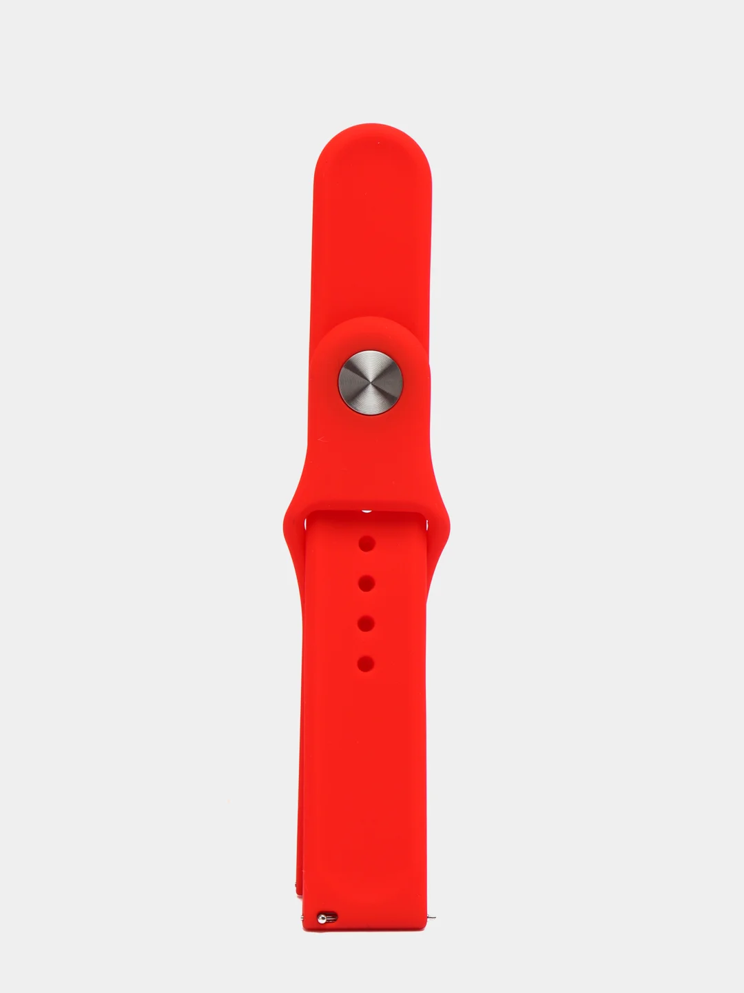 Красный ремешок для часов Xiaomi AmazFit Bip / Samsung Galaxy Watch Active, 20мм , универсальный