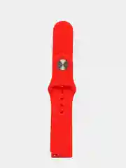 Красный ремешок для часов Xiaomi AmazFit Bip / Samsung Galaxy Watch Active, 20мм , универсальный