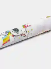 Бумага упаковочная "Котяу", глянцевая, с золотым лаком, 0,5 х 0,7 м