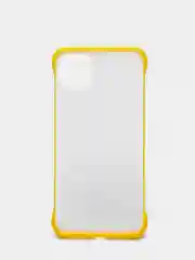 Золотой чехол для Apple iPhone 11 Pro Max, прозрачный с держателем