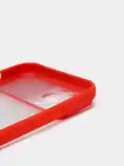 Красный чехол с защитой камеры для iPhone 12  PRO MAX (Матовый Чехол)
