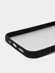 Черный чехол с защитой камеры для iPhone 12  PRO MAX (Матовый Чехол)