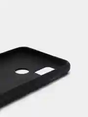 Накладка силиконовая для Realme C15 черная матовая