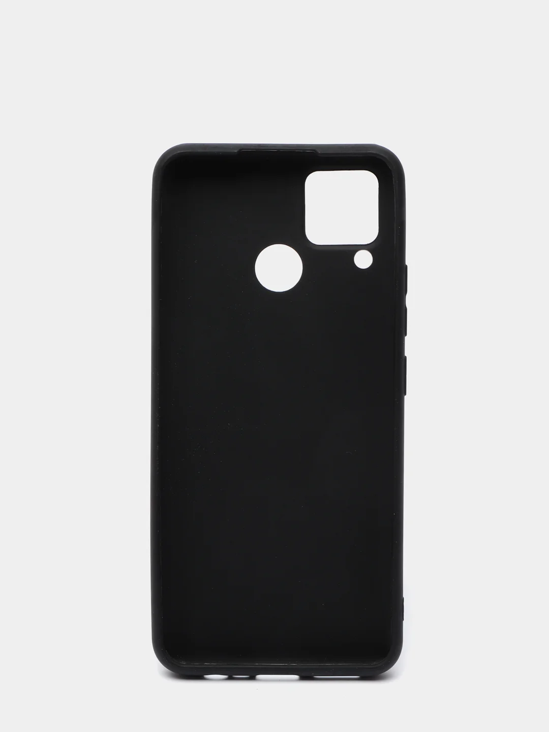 Накладка силиконовая для Realme C15 черная матовая