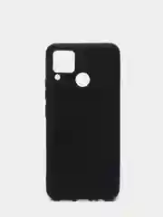 Накладка силиконовая для Realme C15 черная матовая