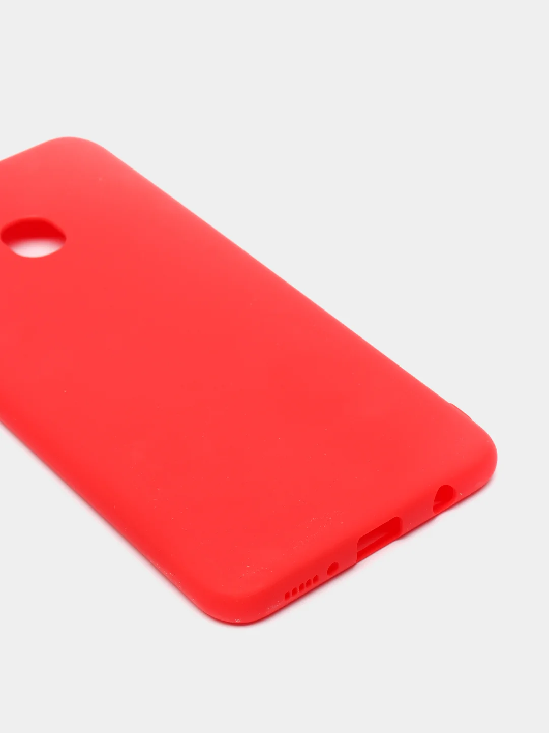 Голубой силиконовый чехол накладка для Samsung a20/a30