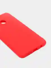 Голубой силиконовый чехол накладка для Samsung a20/a30