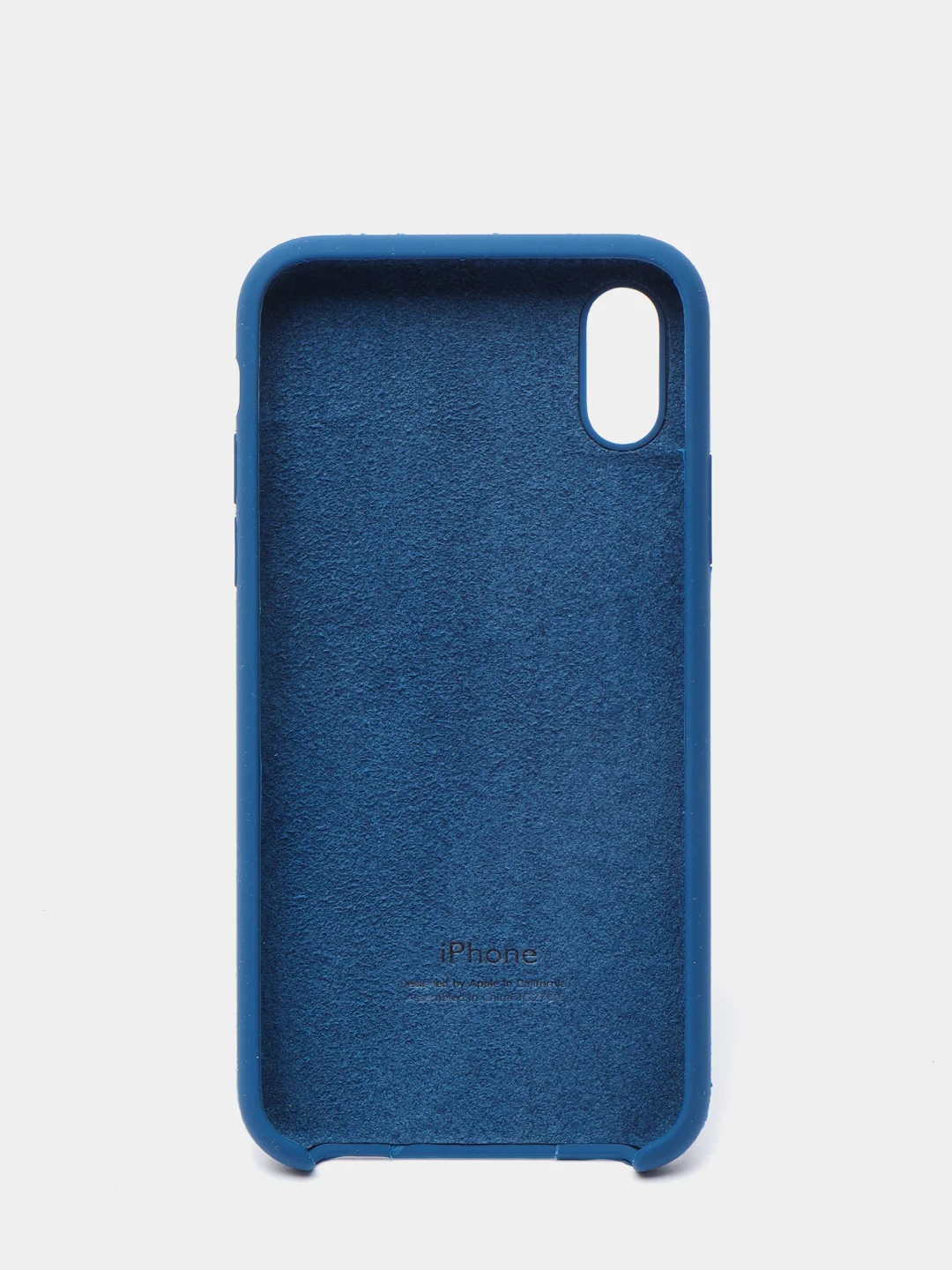 Синий чехол iPhone X 5 5S SE 6 6S 6S Plus 7 8 7 Plus 8 Plus XS XR Silicone Case
