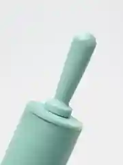 Голубой скалка силиконовая малая, 23 х 4 см
