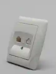 Розетка компьютерная CAT5E Vi-ko by Panasonic Carmen, белая