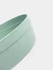 Бирюзовый салатник / миска / контейнер круглая с крышкой IDEA