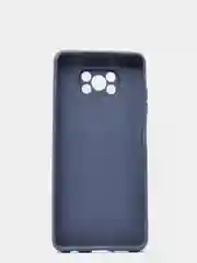 Индиго чехол Xiaomi Poco X3 (NFC) / X3 Pro, силиконовый, цветной, матовый