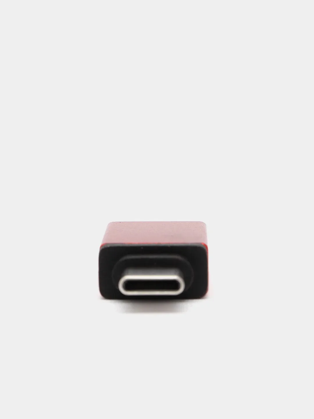 Красный адаптер переходник usb type c на usb otg