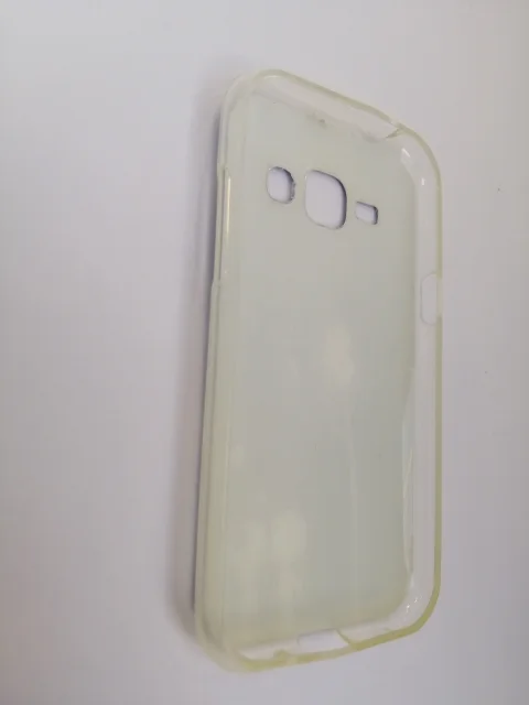 Силиконовый с рисунком чехол Samsung j1 (j100)