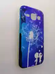 Силиконовый с рисунком чехол Samsung j1 (j100)
