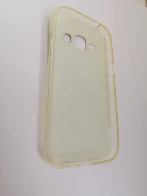 Силиконовый с рисунком чехол Samsung j1 (j100)