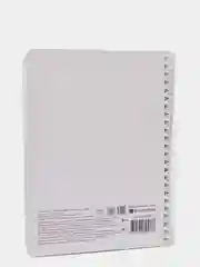 Белый блокнот в точку А5 Tochkabook, на спирали