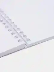 Белый блокнот в точку А5 Tochkabook, на спирали