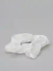 Белый резинка для волос