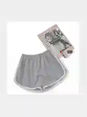 Серый спортивные женские шорты