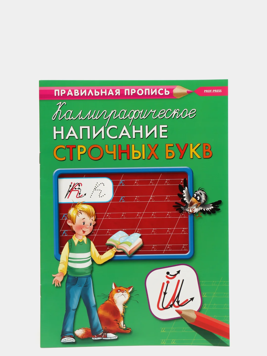 Зеленый прописи первоклассника, А4