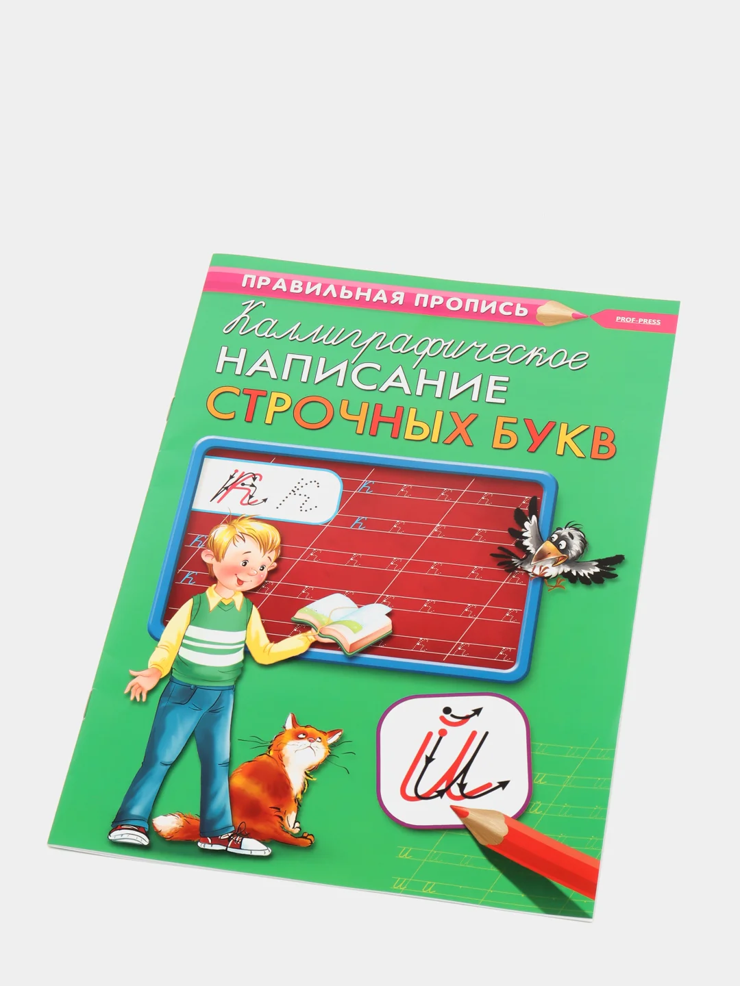 Зеленый прописи первоклассника, А4