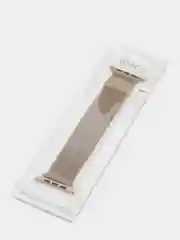 Золотой ремешок Apple Watch 38 /40 /41, 42 /44 /45 мм миланское плетение (миланская петля)