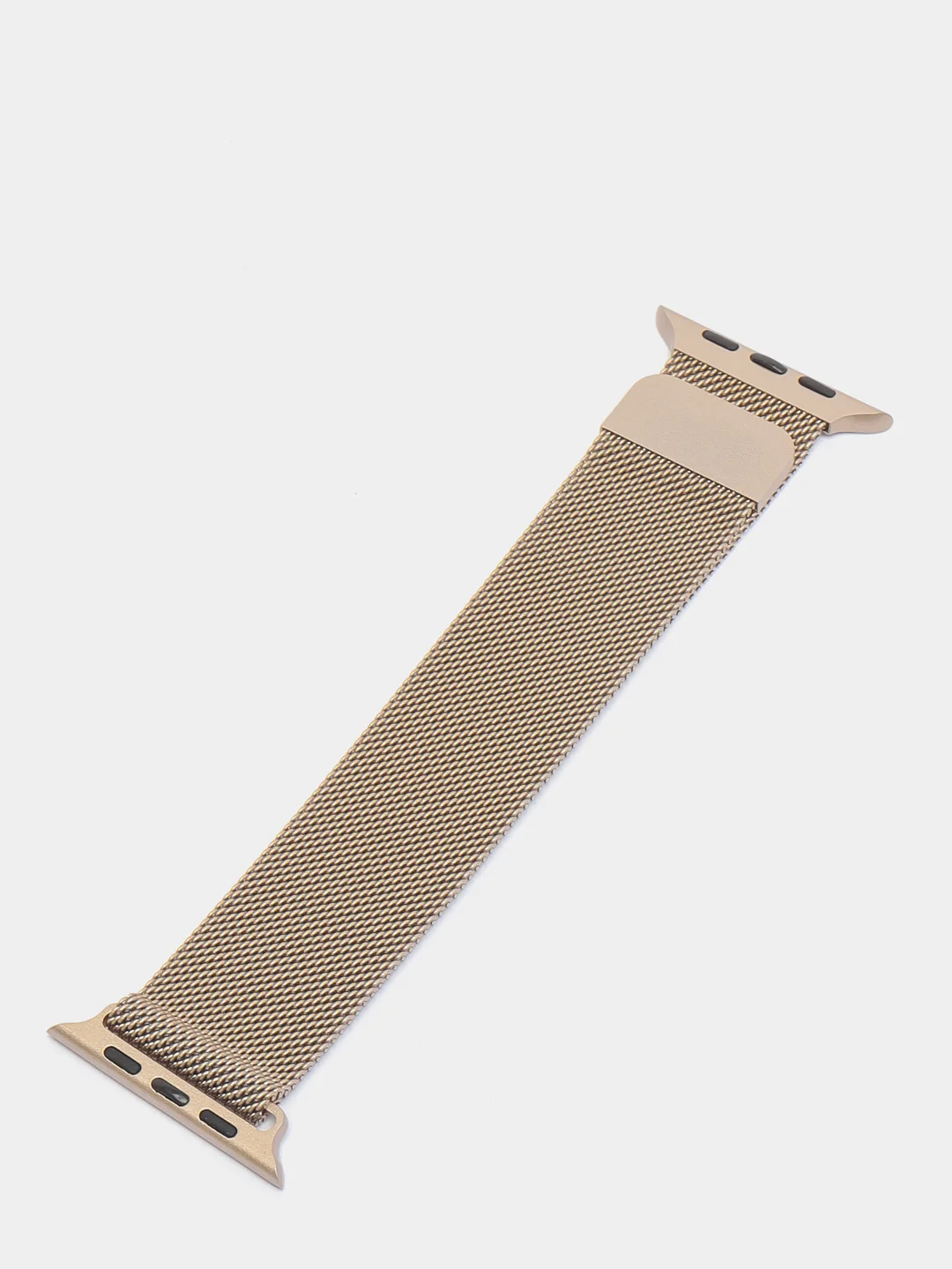 Золотой ремешок Apple Watch 38 /40 /41, 42 /44 /45 мм миланское плетение (миланская петля)