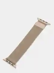Золотой ремешок Apple Watch 38 /40 /41, 42 /44 /45 мм миланское плетение (миланская петля)