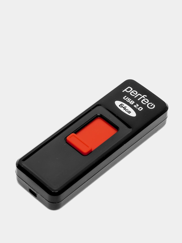 Флешка на 64 Gb S03 Black USB 2.0, Perfeo