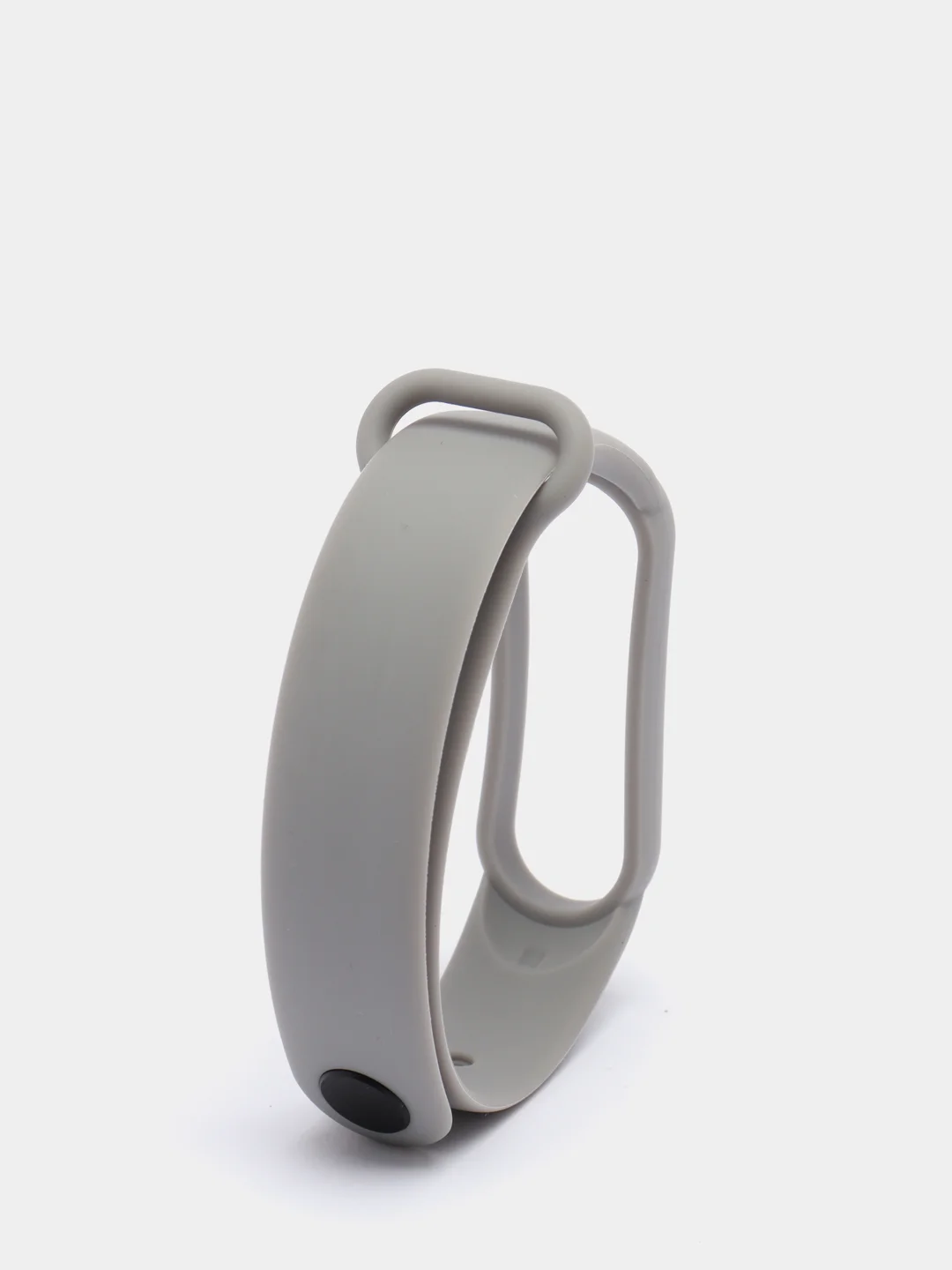 Серый ремешок для Xiaomi Mi Band 5 6 фитнес браслета силиконовый
