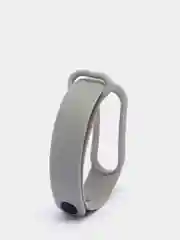 Серый ремешок для Xiaomi Mi Band 5 6 фитнес браслета силиконовый