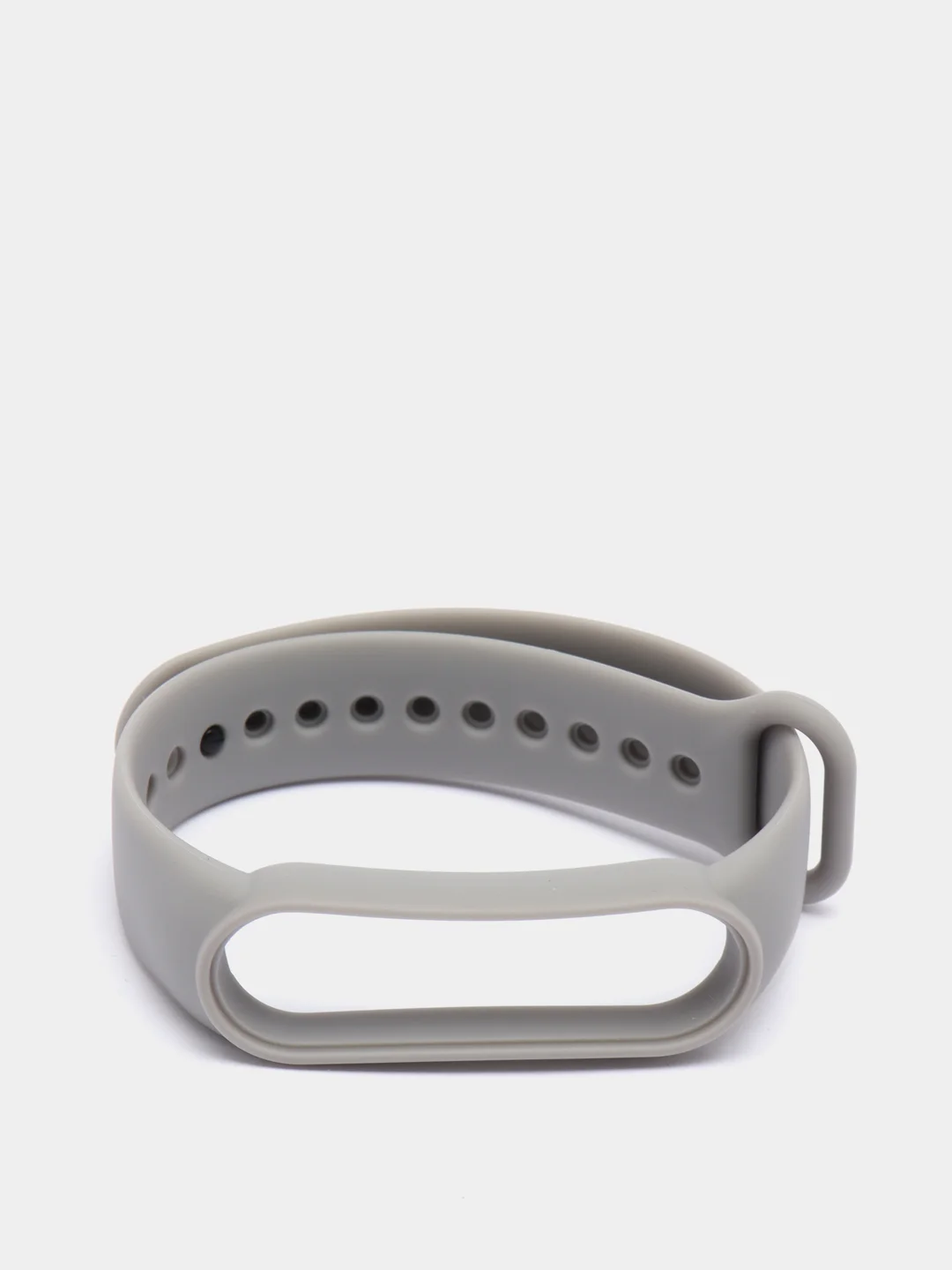 Серый ремешок для Xiaomi Mi Band 5 6 фитнес браслета силиконовый