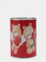 Подарок в банке с мягкой игрушкой внутри