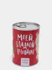 Подарок в банке с мягкой игрушкой внутри