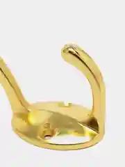 Золотой крючок вертикальный двойной