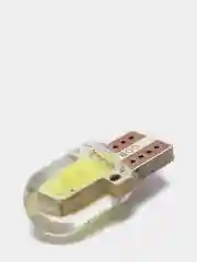Автолампа светодиодная T10 W5W, 2 COB, габарит, 12 В, свет белый