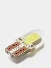 Автолампа светодиодная T10 W5W, 2 COB, габарит, 12 В, свет белый